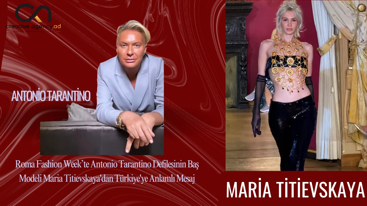 Roma Fashion Week'in Baş Modeli Maria Titievskaya'dan Türkiye'ye Anlamlı Mesaj